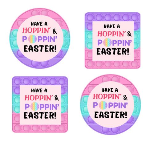 FREE Pop-It Toy Easter Printable! - at Personalized & Monogram