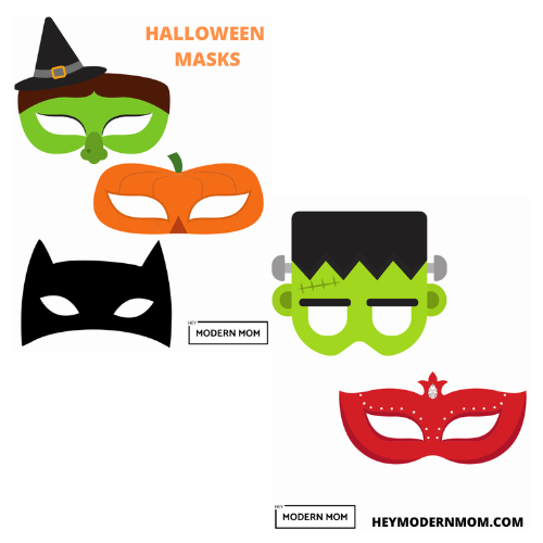 FREE Halloween Mask Printable!