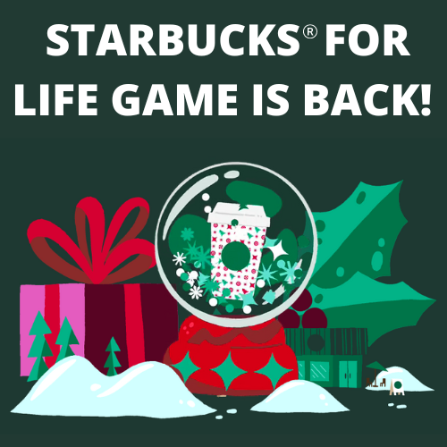 Starbucks for Life Holiday Game 2022