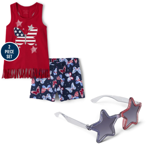 4th of July Kids Apparel AS LOW AS $2 + FREE SHIP at Children's Place - at The Children's Place 