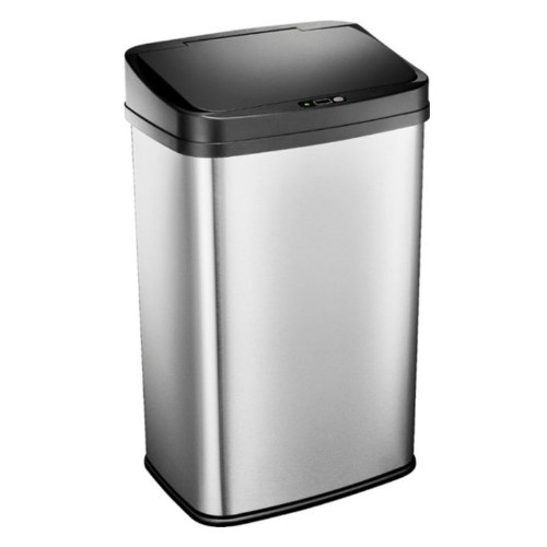 ONLY $49.99 (Reg $75) Insignia 13 Gal. Automatic Trash Can Stainless Steel - at Best Buy 