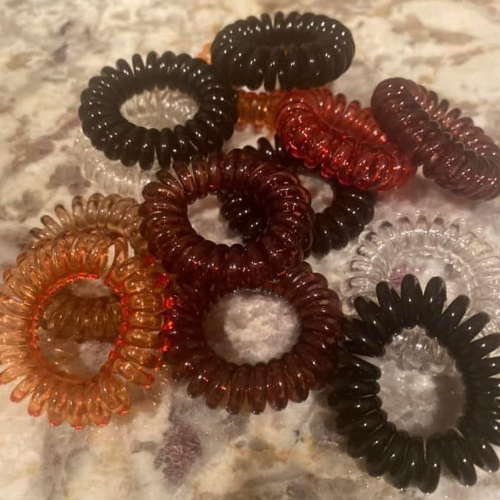 Up to 60% OFF 9-Pack Spiral Hair Ties - at Amazon 