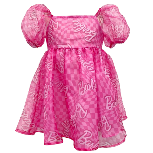 Girls' Barbie Organza Puff Dress - Pink ONLY $18 at Target - at Target 