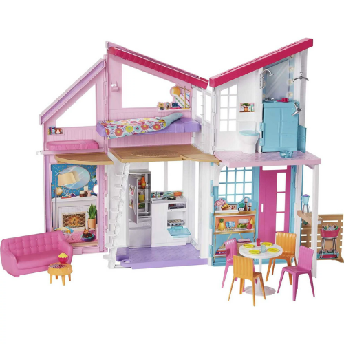 Barbie Malibu House Dollhouse Playset ONLY $49 (reg $100) + FREE SHIP at Walmart - at Walmart 