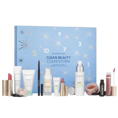 Clean Beauty Countdown 12-Day Advent Calendar ONLY $41 (reg $200) at Bare Minerals - at Beauty 
