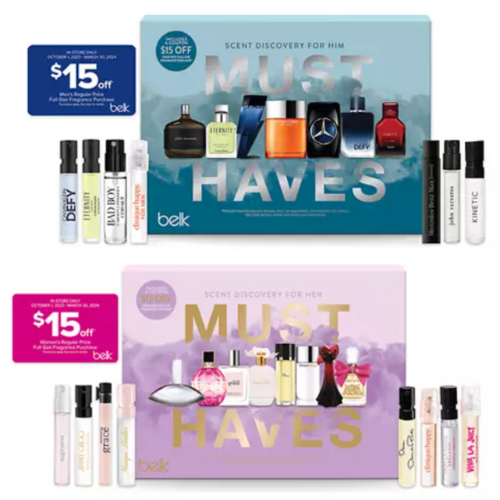 Beauty Scent Discover Must Haves Set ONLY $14.99 at Belk - at Men 