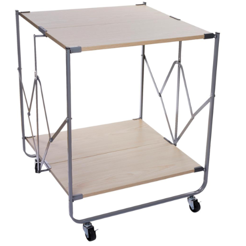 StoreSmith Foldable Side Cart with Wheels AS LOW AS $49.95 (reg $120) + FREE SHIP at HSN - at Office 