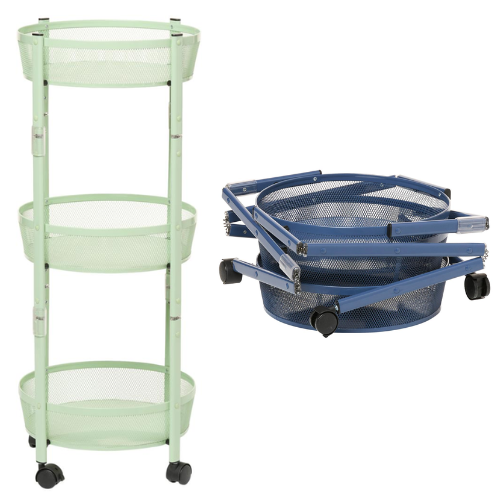 StoreSmith 3-Tier Collapsible Cart ONLY $29.95 (reg $59.95) at HSN - at Office 
