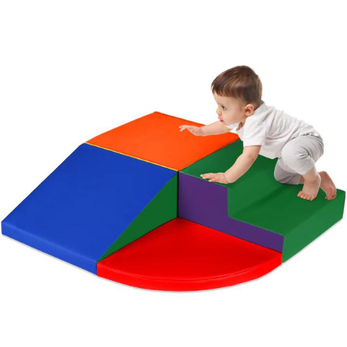 4-Piece Kids Climb & Crawl Soft Foam Shapes Structure Playset ONLY $84.59 (reg $149.99) + FREE SHIP at Best Choice Products - at Kids