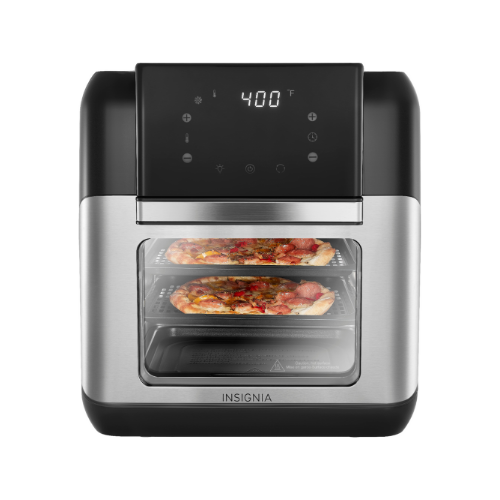 ONLY $59.99 (Reg $150) Insignia™10 Qt. Digital Air Fryer Oven - Stainless Steel - at Best Buy 