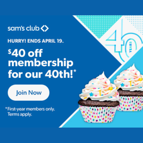 HURRY! Get a Sam’s Club Membership for ONLY $10 Today! - at Grocery 