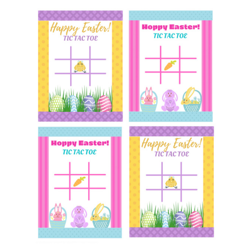 FREE Easter Tic-Tac-Toe Printable for Kids
