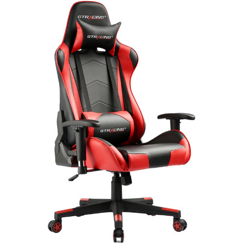 GTRACING Gaming Chair PU Leather - Red ONLY $99.99 (reg $249.99) + FREE SHIP at Walmart - at Office 