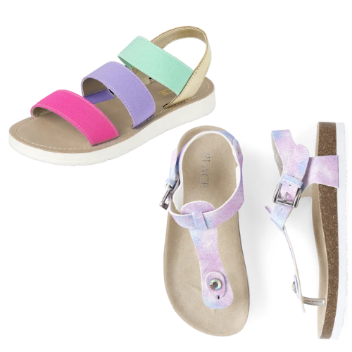 Girls Sandals AS LOW AS $7 + FREE SHIP at Children's Place - at The Children's Place 