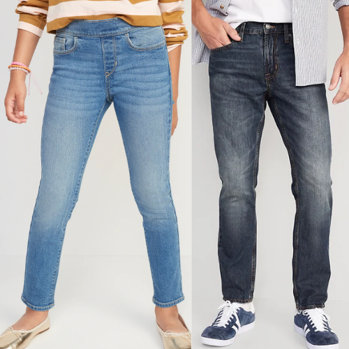 Jeans FROM $10 (reg $39.99) at Old Navy - at Old Navy 