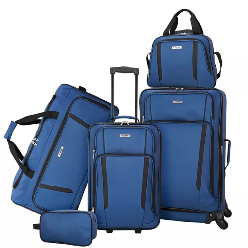 Tag Freehold 5-Piece Softside Spinner Luggage Set ONLY $69.99 (reg $240) at Macy's - at Macy's 