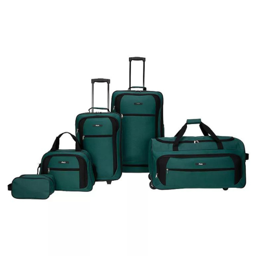 iPack Kingston 5-Piece Softside Wheeled Luggage Set ONLY $144 (reg $300) + $10 KC + FREE SHIP at Kohl's - at Kohls 