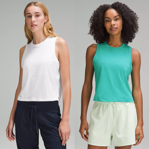Classic-Fit Cotton-Blend Tank Top ONLY $29 (reg $48) + FREE SHIP at Lululemon - at Lululemon 