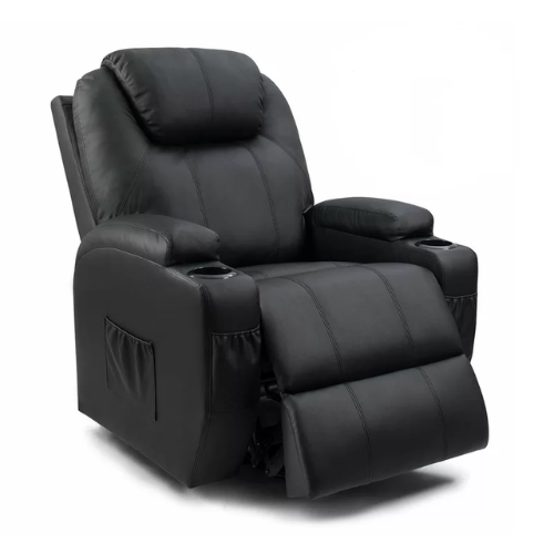 Faux Leather Chair with Massage and Heating Functions ONLY $299.99 + FREE SHIP at Wayfair - at Office 