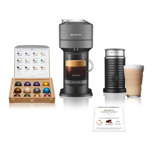Nespresso Vertuo Next with Milk Frother, Coffee and Voucher ONLY $119.99 (reg $292) + FREE SHIP at HSN - at Office 