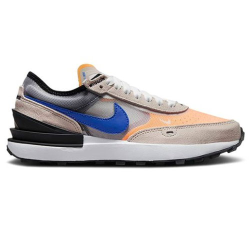 Nike | Light Bone & Racer Blue Waffle One Suede Running Shoe - Boys ONLY $39.99 (reg $95) at Zulily - at Nike 