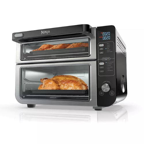 Ninja 12-in-1 Double Oven with FlexDoor ONLY $199 (reg $359.99) + $60 KC + FREE SHIP at Kohl's - at Kohls 
