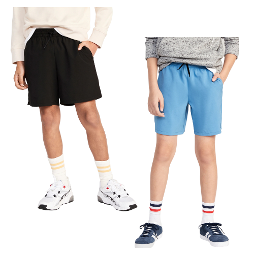 StretchTech Performance Jogger Shorts for Boys ONLY $8 (Reg $30) at Old Navy - at Old Navy 