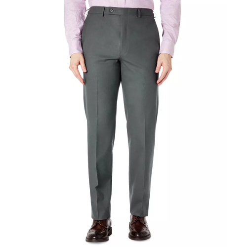Ralph Lauren Men's Classic-Fit Ultraflex Stretch Flat-Front Dress Pants ONLY $29.99 (reg $95) at Macy's - at Men 