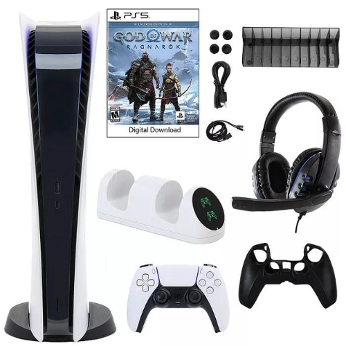 PS5 Digital GOW: Ragnarok Console with Accessories Kit ONLY $527.99 + FREE SHIP at Kohl's - at Electronics 