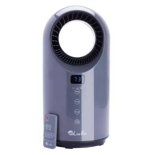 LivePure Turbine Vortex Oscillating Heater with Filtration ONLY $44.99 (reg $94.50) at HSN - at Office 