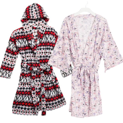 Fleece & Knit Cotton/Spandex Robes AS LOW AS $11 (reg $65) at The Vera Bradley Outlet - at Vera Bradley 