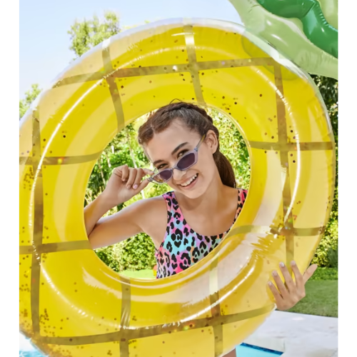 Sugar & Jade Girls Pineapple Pool Float ONLY $6.99 + FREE SHIP  - at The Children's Place 