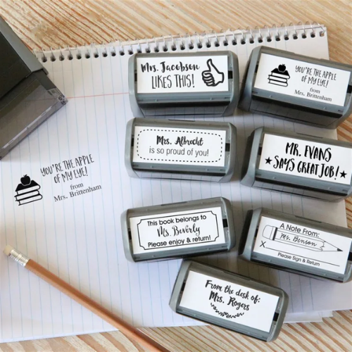 Self-Inking Teacher Stamps ONLY $16.99 (reg $39.99) + FREE SHIP at Jane.com - at Office 