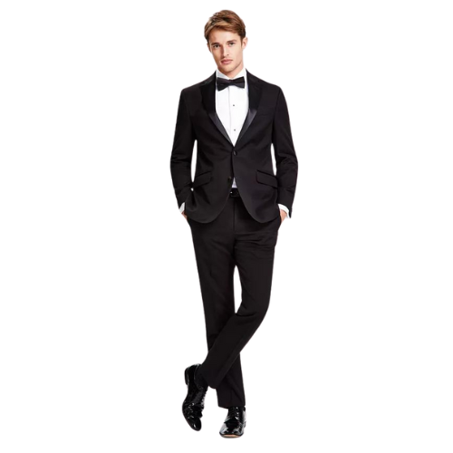Kenneth Cole Men's Slim-Fit Ready Flex Tuxedo Suit ONLY $135 (reg $425) + FREE SHIP at Macy's - at Men 