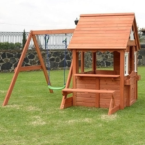 SportsPower | Swing 'N' Play Wood Playhouse ONLY $274.99 (reg $475) at Zulily - at Patio & Outdoors 