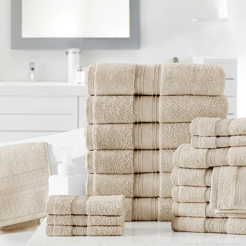 Spirit Linen Home | Zero-Twist 18-Piece Towel Set ONLY $49.99 at Zulily - at Zulily 