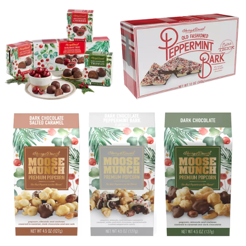 FROM $4.80 + FREE SHIP Harry and David Holiday Treats - at Grocery 