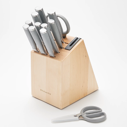 AS LOW AS $35 (Reg $156) KitchenAid Gourmet 13-Piece Triple Rivet Knife Block Set - at Grocery 