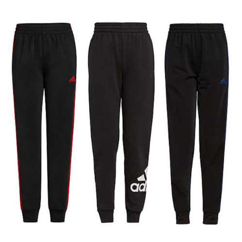 ONLY $11.99 (Reg $32) Adidas Little Boys Mid Rise Cuffed Jogger Pants - at JCPenney 