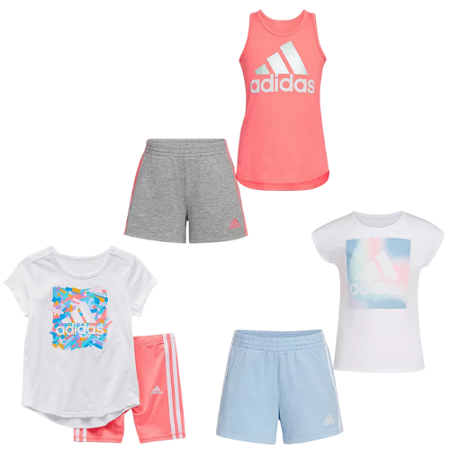 FROM $12.59 (Reg $36) Girl's 2-piece Adidas Sets - at JCPenney 