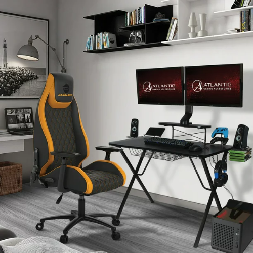ONLY $63 (Reg $139) Atlantic Professional Gaming Desk Pro with Built-in Storage - at Office 