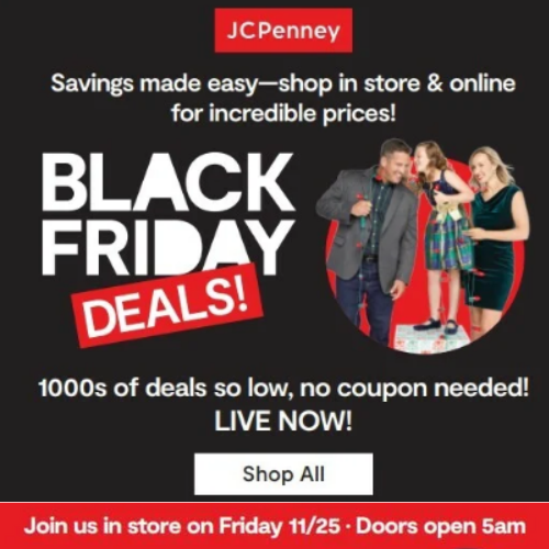 JCPenney Black Friday 2022 - at JCPenney 