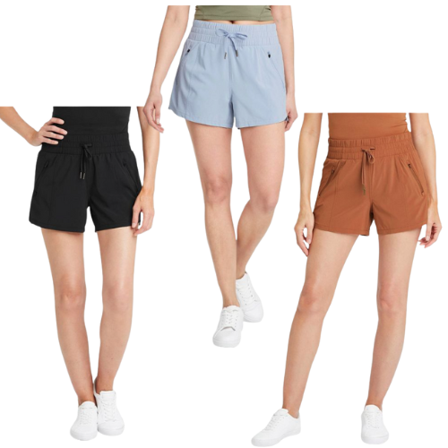 ONLY $12.50 (Reg $25) Women's Stretch Woven Mid-Rise Shorts 4"  - at Target 