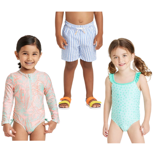 EXTRA 30% OFF Toddler & Kids Cat & Jack Swimwear at Target - at Target 