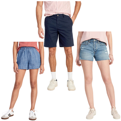 Old Navy Shorts For The Entire Family FROM $10  - at Old Navy 