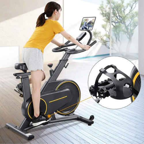 ONLY $79 (Reg $400+) Maxkare Exercise Bike Stationary Magnetic Indoor Cycling Bike - at Health 