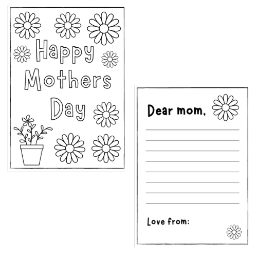 FREE Personalized Mother's Day Card Printable for Kids!