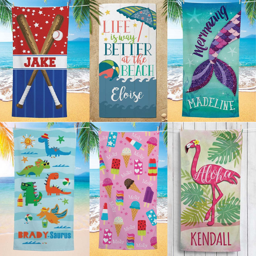Personalized Planet Beach Towels ONLY $17.99 (Reg $45) at Zulily - at Personalized & Monogram 