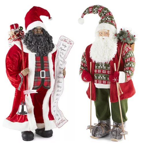 ONLY $29.99 (Reg $170) North Pole Trading Co. 36" Handmade Santa Figurines - at JCPenney 