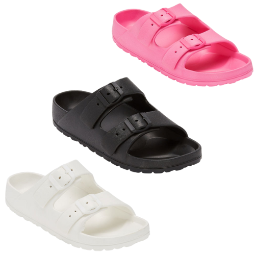 ONLY $5.99 (Reg $17) Mixit Womens Blown EVA 2-Strap Slide Sandals - at JCPenney 